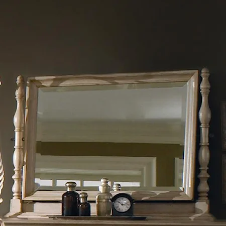 Tilting Bureau Mirror